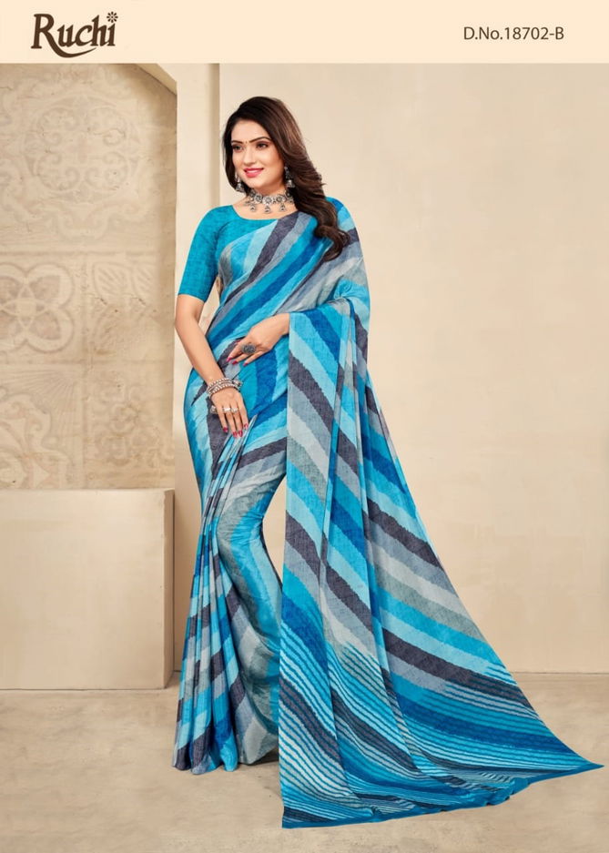 Vivanta Silk 19 By Ruchi Printed Daily Wear Sarees Catalog
